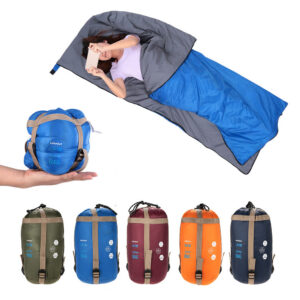 02ccd4e76b7f299a LIXADA Outdoor Envelope 190*75cm Camping Hiking Fleabag 680g Ultra-light Portable Sleeping Travel Bag