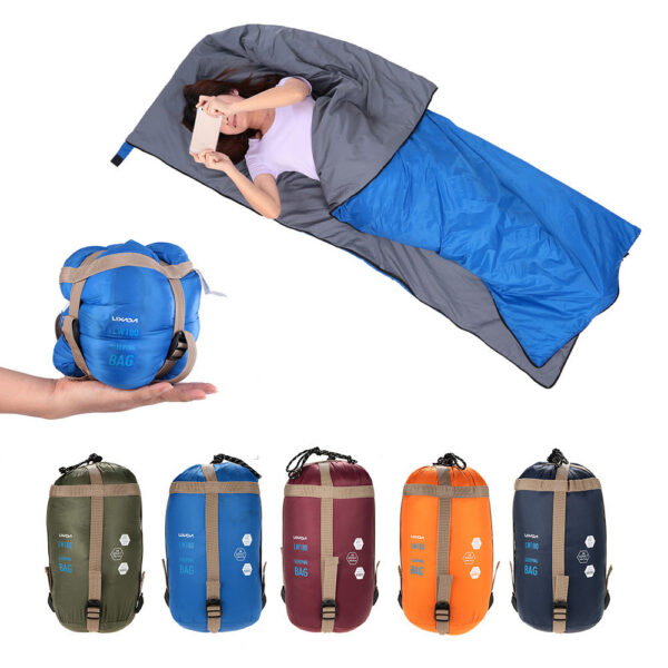 LIXADA Outdoor Envelope 190*75cm Camping Hiking Fleabag 680g Ultra-light Portable Sleeping Travel Bag
