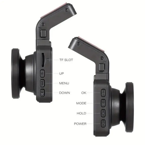 02e99d0d135f787b Hd dashcam wireless WiFi connects front and rear dual lens with reverse video car black box, car DVR, car surveillance camera