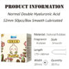 02f6530761368853 50pcs/Box Ultra Thin Lubricated Condoms Natural Rubber Latex Penis Sleeve Sex Shop