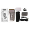 Men Electric Trimmers Set USB Rechargeable Hair Clipper Retro Double Cutter Head Shaver Beard Razor Haircut hine X0625