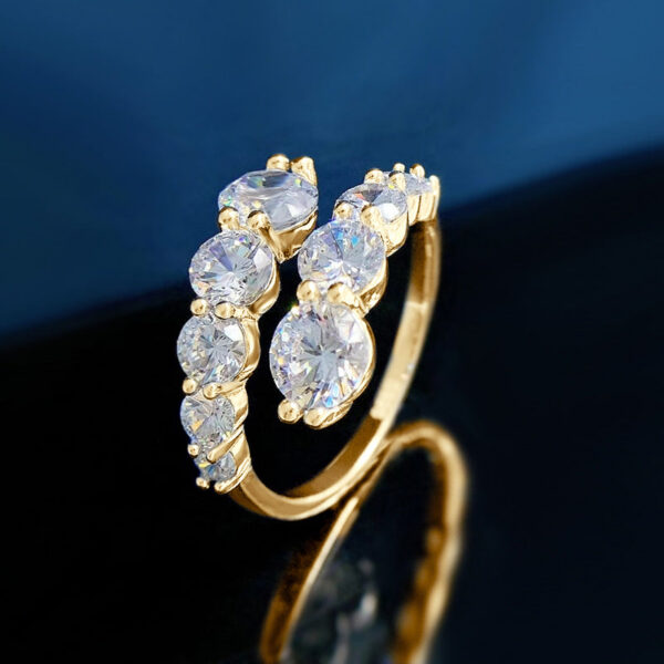 0316f07617e062b1 3.26cttw All Moissanite Rings GRA Woman Sparkling Diamond Wedding Band Anniversary Engagement Ring Sterling Sier Jewelry