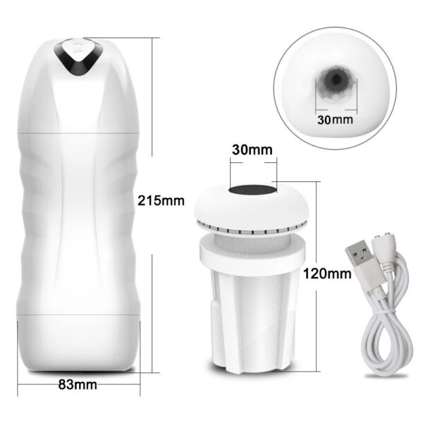 Automatic Sucking Male Mastubator Blowjob Masturbation Equipment hine Sex Toys Adult Goods for Men Man Masturbators Cup