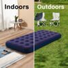 032b2497e92c93dc Twin Size Air Mattress Inflatable Bed for Camping & Home, Blow Up Sleeping Pad