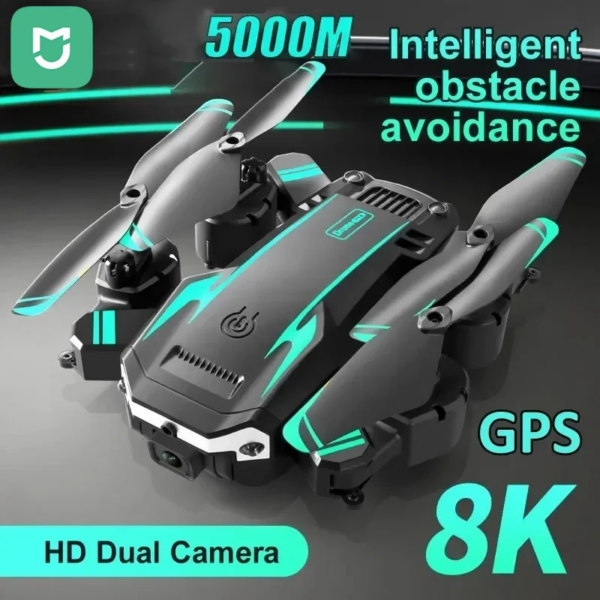 0331cf84a53a1809 MIJIA G6Pro Drone 8K 5G GPS Professional HD Aerial Photography Qual-Camera Omnidirectional Obstacle Avoidance Quadrotor