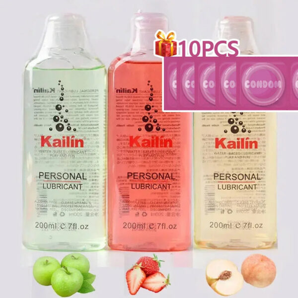 KAILIN Fruity Sex Lubricant Peach Lube Grease for Lubrication for Sexs Goods for Adults Sexos toys Gay Anal Exciter for Women