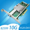 10Gb Ethernet Network Adapter Intel 82599EN X520-DA1 1xSFP+ Port PCI-E x8,x16 NIC Card Support Windows Server/7/8/10/VMware