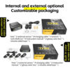 035a5378740c04ba TPMS Tire Pressure Monitoring Car Safety Alarm System Wireless Solar/USB Powered 4 Sensors with Color Digital Display