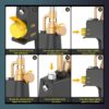 0377d42fc92dacaa Professional Propane Mapp Blow Torch,Welding Soldering Brazing Gas Plumbing Tool,Barbecue, Cooking, DIY Dissolution Gas Burner.
