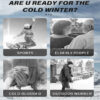 21 Heated Vest Zones Electric Heated Jackets Men Women Sportswear Heated Coat Graphene Heat Coat USB Heating Jacket For Camping