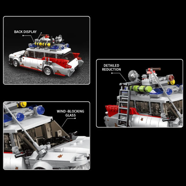 0391a0a069a0f2f8 Technology model MOC mini ghost movie assembly building blocks DIY toys children's giftsTechnology car m