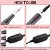 YOKEFELLOW Drill 30000RPM Professional Electric Nail File Kit for Acrylic Gel Nails Manicure Pedicure Home Use