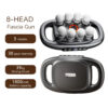039a684dd1bc925e 16-Head Fascia Gun High-Frequency Vibration Body Massage Gun Back and Waist Massager Neck Shoulder Massager Muscle masajeador