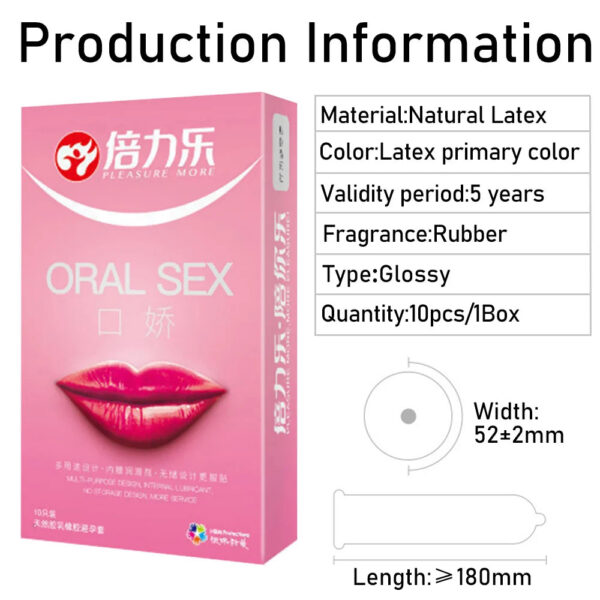 03b3c986eaac2f17 10Pcs Sterile Oral Sex Condoms for Men No Oil Strawberry Flavour Blowjob Ultra Thin Condom Penis Sleeve Sex Toys for Couples