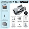03b6c6b3cbd6d1a2 KBDFA MINI Z908Pro Max Drone 4K ESC Professional WIFI FPV Dron Obstacle Avoidance Brushless Four-Axis Folding RC Quadcopter Toys