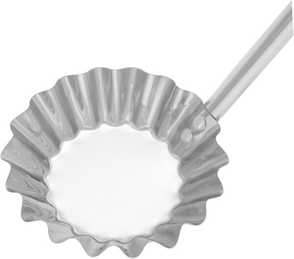 03c09ef7918fb036 Toyvian Frittierte Form Öl Fritteusen Teigform Form Mit Griff Kochstempel Frittier Gebäckform Metall Waffelform Lebensmittel Bunuelos für KüChe, Camping Und Backen