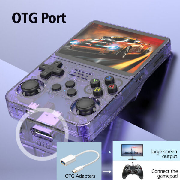 03cfd0b6f64269c8 R36S Handheld R35s Plus Game Console Linux System 3.5 Inch IPS Screen Portable Pocket Video Player 64GB Games