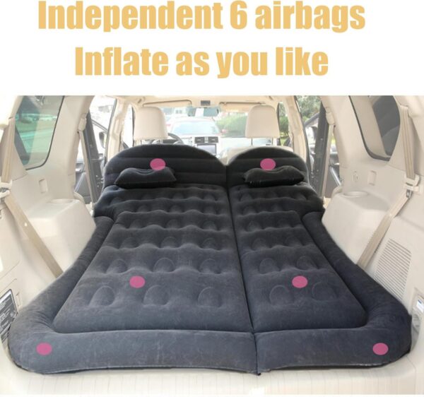 03da325689ff8d89 Car Camping Air Beds for Chrysler Pacifica 2017 2018 2019 2020 2021 2022 2023 2024, Bed for Car Easy to Clean Inflatable Car Mattress Car Accessories,E-Brown