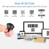 04143f09fd8769ca Eyoyo 2D Wearable Ring Barcode Scanner Mini Portable 3-in-1 USB Wired 2.4G Wireless Bluetooth finger scanner iPad iPhone Android