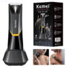 0442efa20f6a829a Washable Electric Groin Trimmer for Men Women Ball Shaver & Body Groomer Beard Grooming Rechargeable Pubic Hair TrimmerT220718 T220725