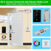 045b230767d0715d Outdoor Access Control System Kit Set Waterproof RFID Keypad 125KHz 13.56MHz NFC + 180KG Electric Magnetic Lock Strike Locks