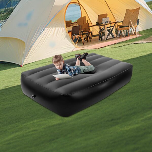 046935abbfcf0412 BBL Air Mattress with Hole, 72x17in Post-Surgery Inflatable Bed with Electric Pump, Brazilian Butt Lift Recovery, Swimming Pool Floating Bed for Camping Traveling Hiking (Black)