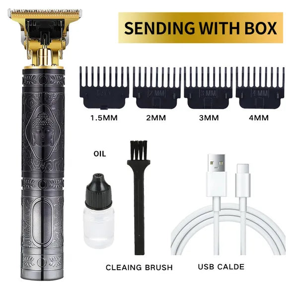 046b214928c55a46 Shavers for Barber Clipper Hair Cutting Beard Trimmer Shaving hine Wireless Electric Razor Men Shaver L230518