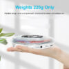 YR-90 Portable with 3.5mm Wired Headphones Small Music Player Support TF Card Digital Display Touch Button CD Walkman