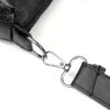04874e8e4417bd38 Braided Detail Crossbody Bag, Fashion Multi Pockets Purses, Vegan Leather Shoulder Bag For Middle-aged And Elderly Women