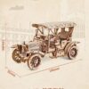 048fd557c9a6f119 Wooden Handmade Assembly Model DIY Retro Vintage Car Steam Locomotive 3D Puzzle Creative Exquisite Decoration Holiday Gifts