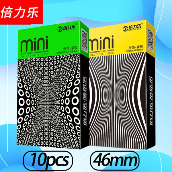049a7c3ac54911c6 10pcs 46mm Condoms Mini Extra Small Taut Ultra-thin Natural Latex Penis Sleeve Granules Glossy Type Health Safer Sex Products