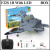 049ac1205e66331c 2024 New F22S 2.4G 4CH 3D6G RC Airplane Raptor F22 Warplane WLtoys A180 Upgrade Version LED Light With Gyroscope Out Door Toys