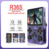 049b118fbf7ba27b R36s new game console open source Linux 3.5-inch IPS screen handheld 128GB video player Xmas Gift