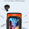 04ab486312195383 Translator HTC NE20 New Bluetooth 6.0 Wireless Headphones Translation Earphones IPX4 Waterproof Rating Long Battery Life