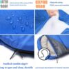 04b3f4108b6511e2 tuphen- Sleeping Bags for Adults Kids Boys Girls Backpacking Hiking Camping Microfiber Liner, Cold Warm Weather 4 Seasons Indoor Outdoor Use, Lightweight & Waterproof