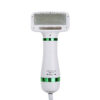 Pet Hair Dryer 2 with Slicker for Cat and Brush Professional Home Grooming Furry Drying Portable Dog Blower