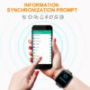 Multifunctional Smart Watch Men Women Bluetooth Connected Phone Music Fiess Sports Bracelet Sleep Monitor Y68 Smartwatch D20