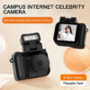 Mini Monoreflexes Style Camera Cmos Flash Lamp And Battery Dock Portable Video Recorder Dv 1080p With Lcd Screen New