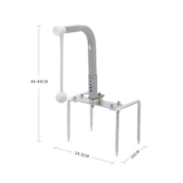04dccbb7c7f71b68 PGM Portable Swing Trainer Inserted Ground Adjustable Height 360 Rotation Golf Practice Beginners Training Aids HL008