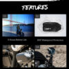 Drift Innovation Ghost XL Action Camera 1080 Full HD Video Camera with Rotating Lens and Dash Cam Mode IPX7 Waterproof Camera