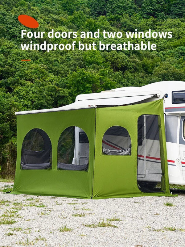 04f27429ba6490ba Caravan Awning Tent RV Screen Room Family Room Camper Privacy Room Sunshade Campervan Tent Outdoor Camping Shelter