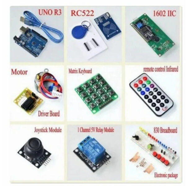 050c04eabddf92ce NEWEST RFID Starter Kit for Arduino UNO R3 Upgraded version Learning Suite With Retail Box