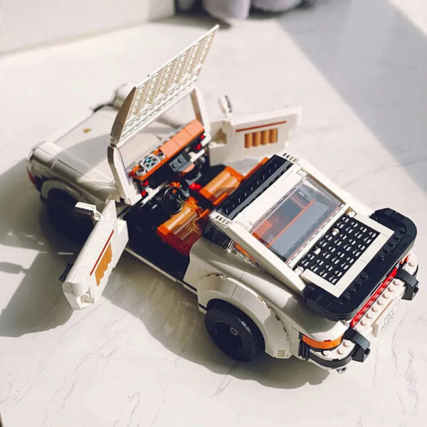 1458PCS Technical Retro Car 10295 Building Blocks Set 2in1 Race Classic Model Kit for Adults and Teens Toys Christmas Gift