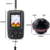 Wireless Sonar Alert Underwater Echo Sounder Fishing Detector Portable Fish Finder
