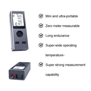 053377a41c4248e9 Pracmanu Smart Intelligent 30m Digital Laser Rangefinder Usb Charging Rechargeable Handheld Distance Meters