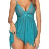 Avidlove Lingerie for Women Lace Babydoll Sleepwear Boudoir Outfits Plus Size Langeray XS-5XL