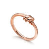 Womens Designer Rope Twisted Diamondless Set with Diamond Popular Fashion Classic Versatile Single Double Ring Multi Size