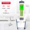 Multifunctional Meter Waterproof Water Quality Tester PH/TDS/EC/Temp Detector PH Test Pen with backlight for Aquarium Pool