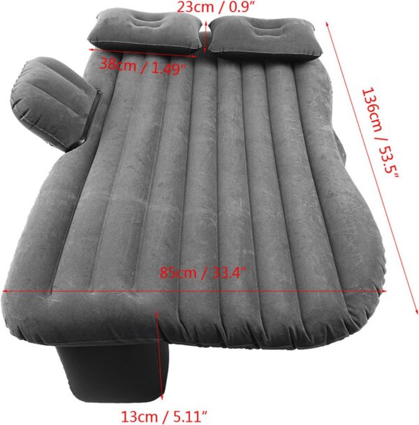 056fe7db5a5a54e3 Greensen SUV Air Mattress Camping Inflatable Camping Air Mattress Car Air Mattress Back Seat Truck Bed with Air Pump Inflatable for Rest Sleep Travel Camping (Black)