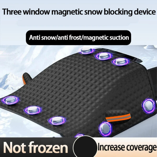Winter Window Large Size Magnetic Car Cover Anti Freeze Snow Windshield Covers Glass Sun Visor